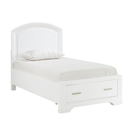 Hudson Twin Platform Bed With Footboard Storage