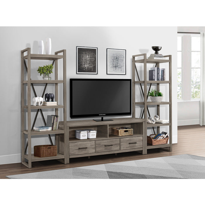 Bainbridge Weathered Gray 66" TV Stand