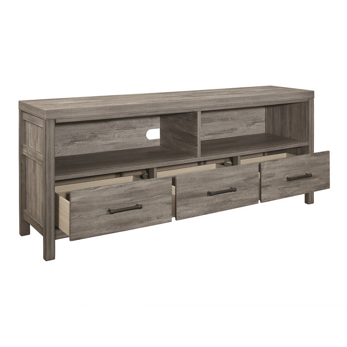 Bainbridge Weathered Gray 66" TV Stand