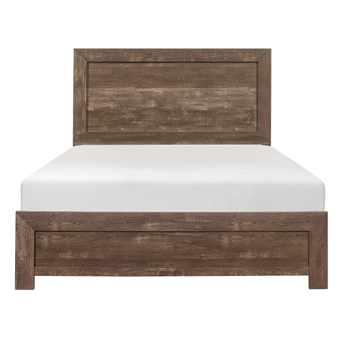 Corbin Brown Queen Panel Bed