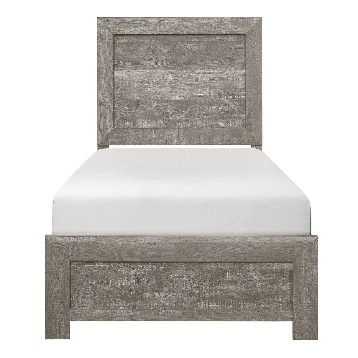 Corbin Gray Twin Panel Bed