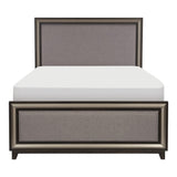 Grant Ebony And Silver California King Bed