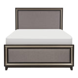 Grant Ebony And Silver California King Bed