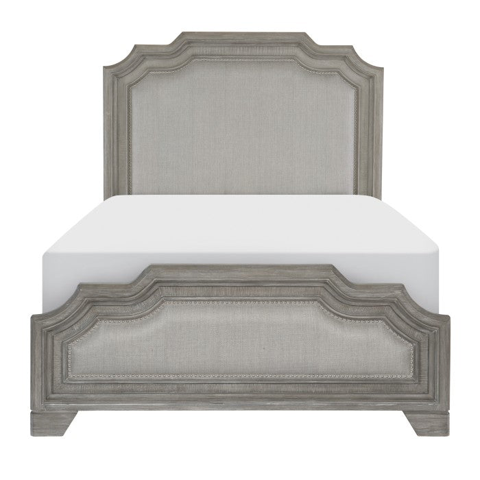 Colchester Driftwood Gray Queen Bed