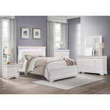 Lana White Queen Bed With Led Lighting