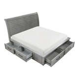 Logandale Queen Platform Bed With Footboard Storage