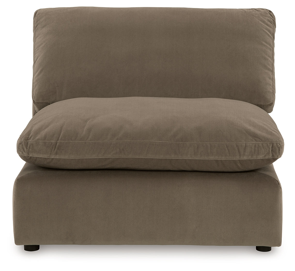 Sophie Cocoa Armless Chair