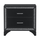 Salon Black Night Stand