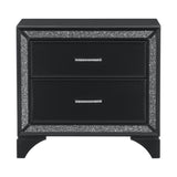 Salon Black Night Stand