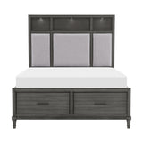 Wittenberry Gray Eastern King Platform Bed