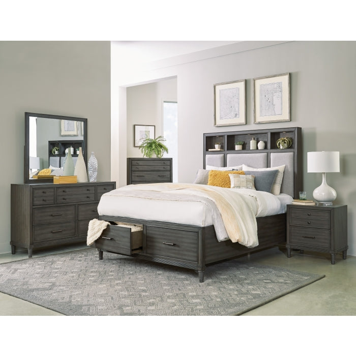 Wittenberry Gray Queen Platform Bed