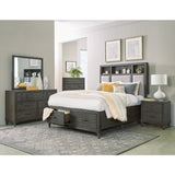 Wittenberry Gray Eastern King Platform Bed