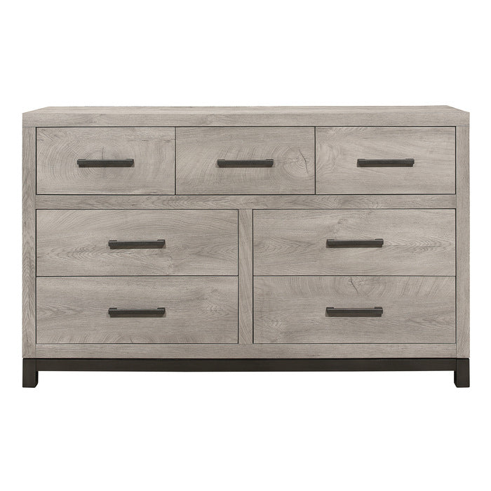 Zephyr Light Gray Dresser