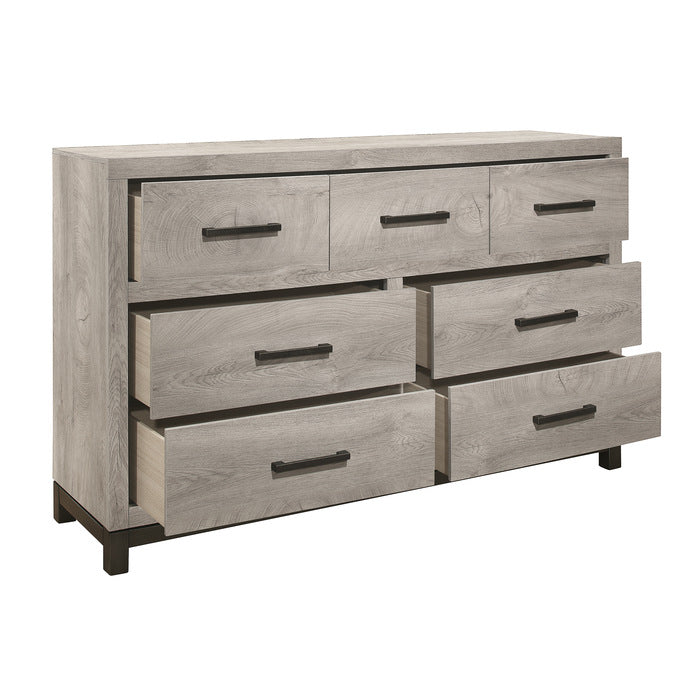 Zephyr Light Gray Dresser