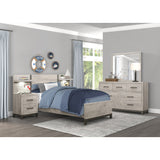 Zephyr Light Gray Dresser