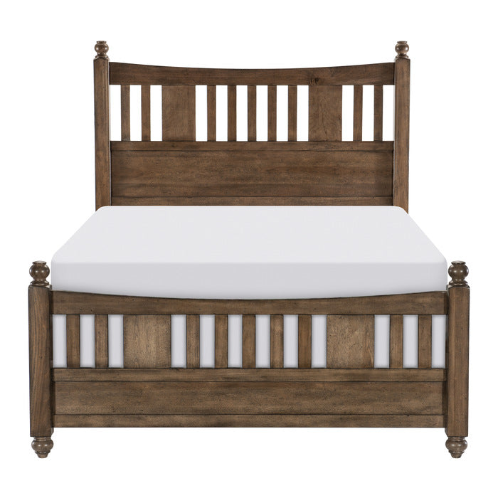 Brevard Light Brown Full Bed