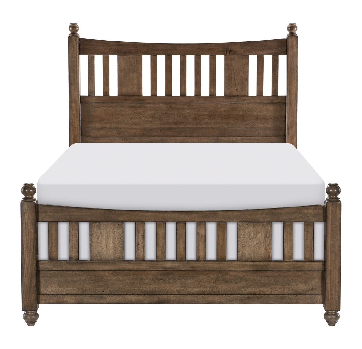 Brevard Light Brown Full Bed