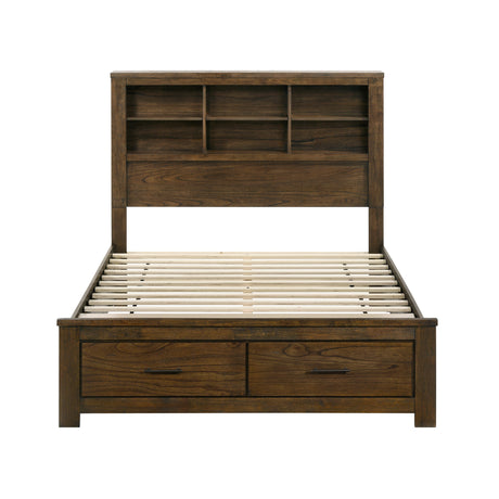 Sullivan Eastern King Platform Bed With Footboard Storage