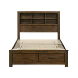 Sullivan Full Platform Bed With Footboard Storage