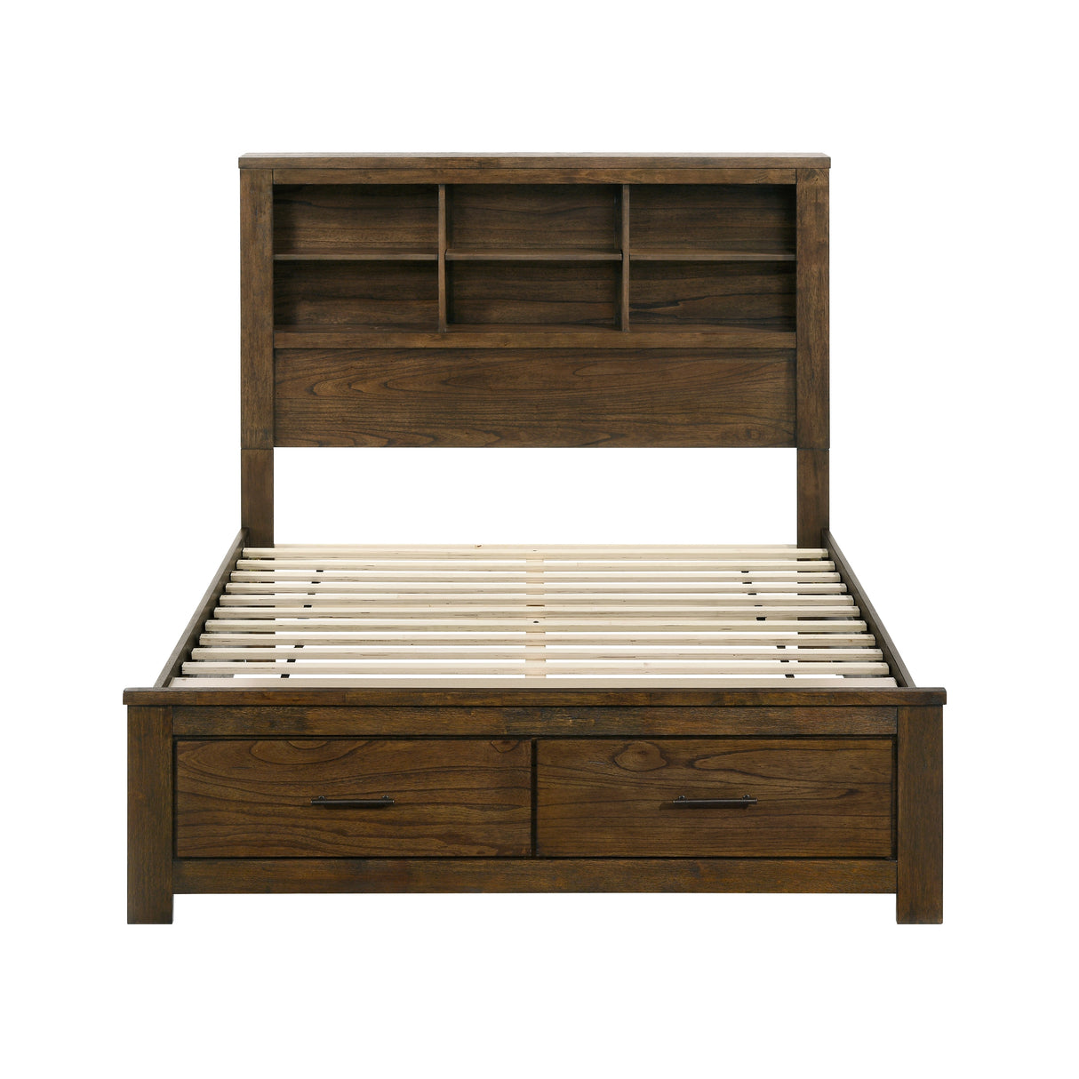 Sullivan California King Platform Bed With Footboard Storage