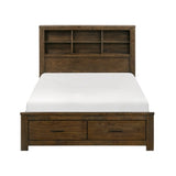 Sullivan Queen Platform Bed With Footboard Storage