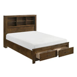 Sullivan Queen Platform Bed With Footboard Storage