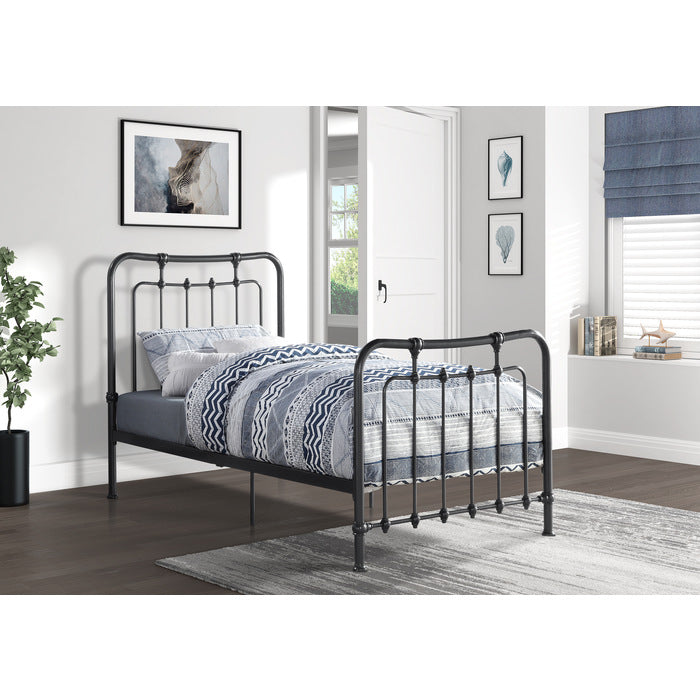 Engleside Gunmetal Twin Platform Bed