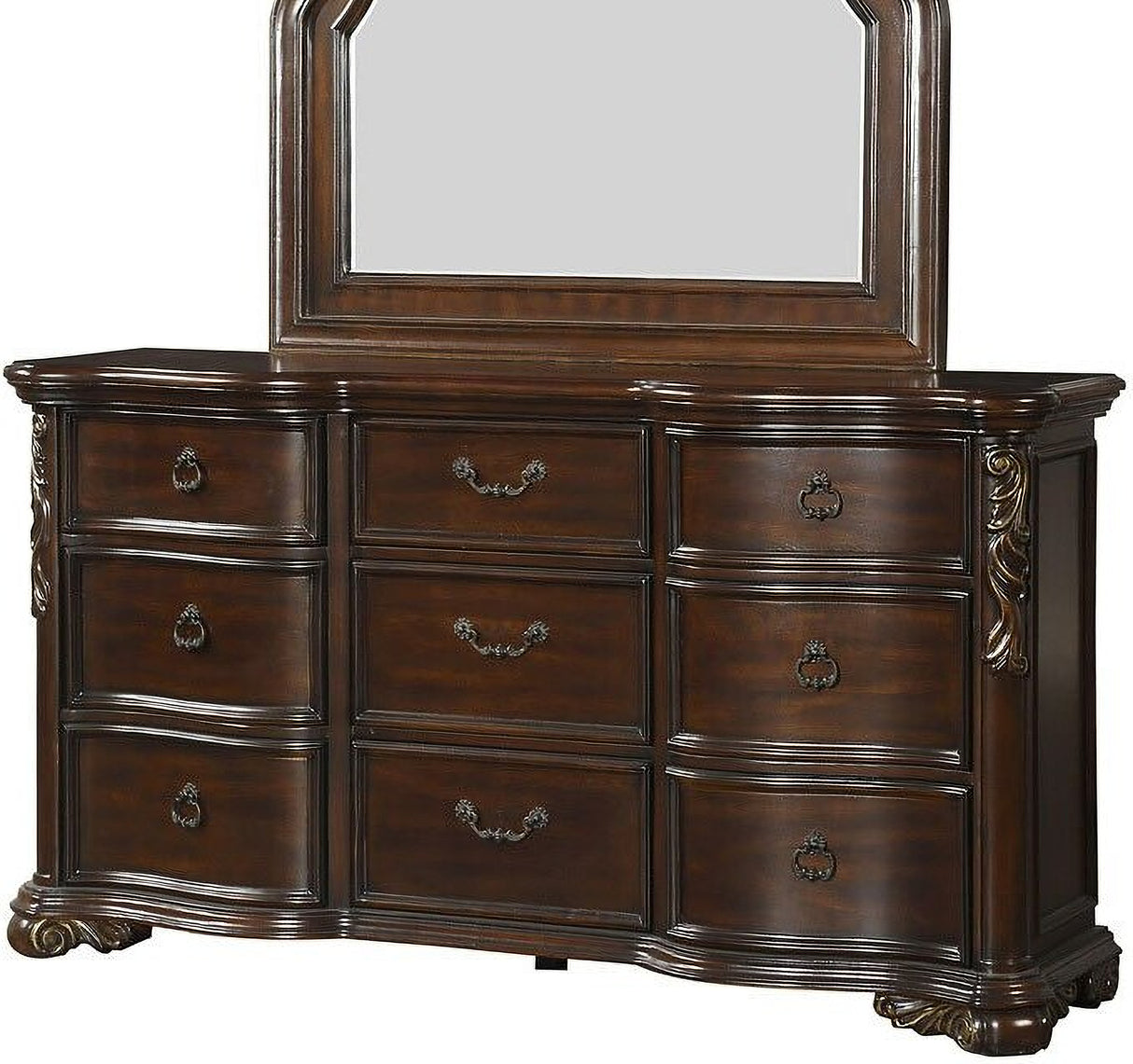 Royal Highlands Rich Cherry Panel Bedroom Set