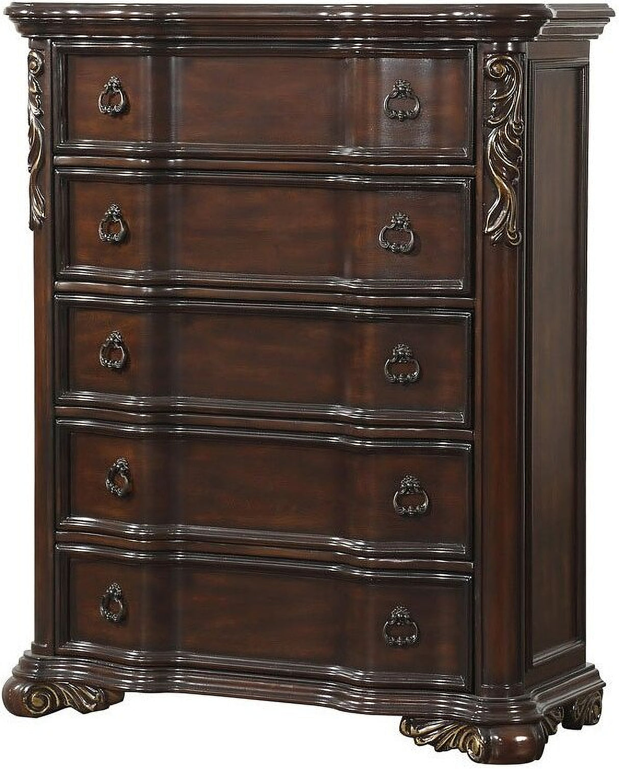 Royal Highlands Rich Cherry Panel Bedroom Set