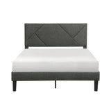 Raina Gray Full Platform Bed