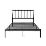 Augusta Black Full Platform Bed