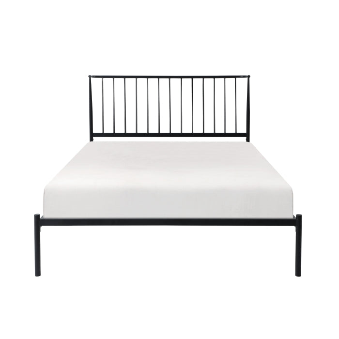 Augusta Black Full Platform Bed