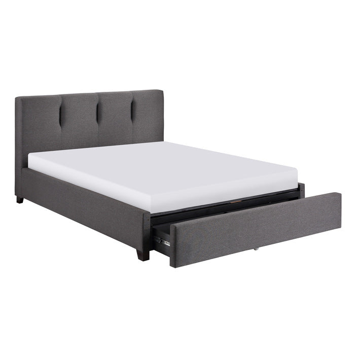 Aitana Queen Platform Bed With Storage Footboard