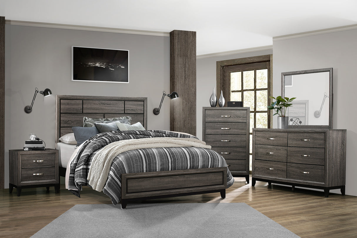 Davi Gray Eastern King Bed