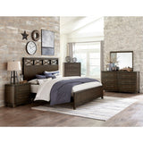 Griggs Dark Brown Eastern King Bed