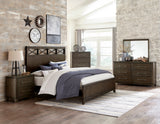 Griggs Dark Brown Eastern King Bed