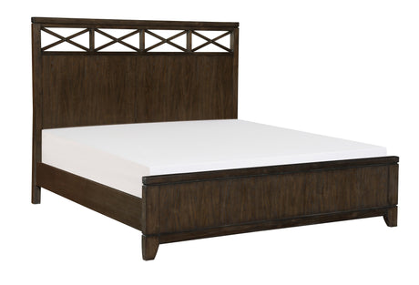 Griggs Dark Brown Eastern King Bed