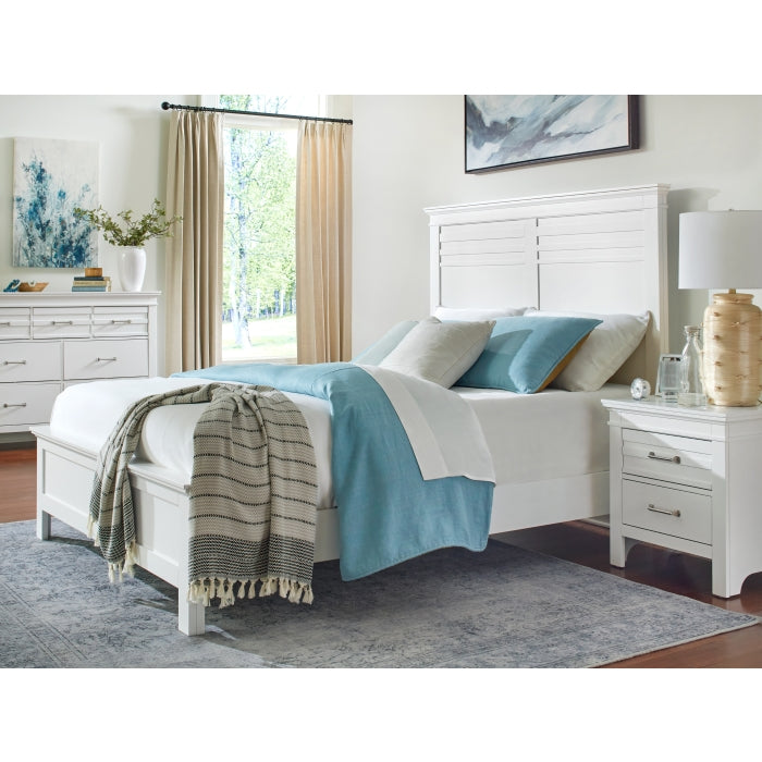 Farm White California King Bed