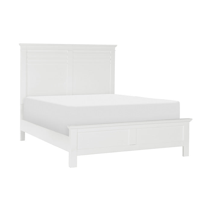 Farm White Queen Bed