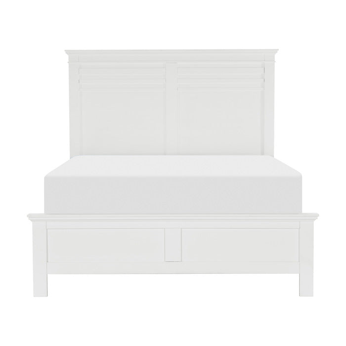 Farm White Queen Bed