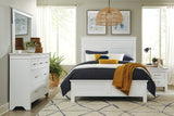 Farm White Queen Bed