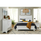 Farm White California King Bed