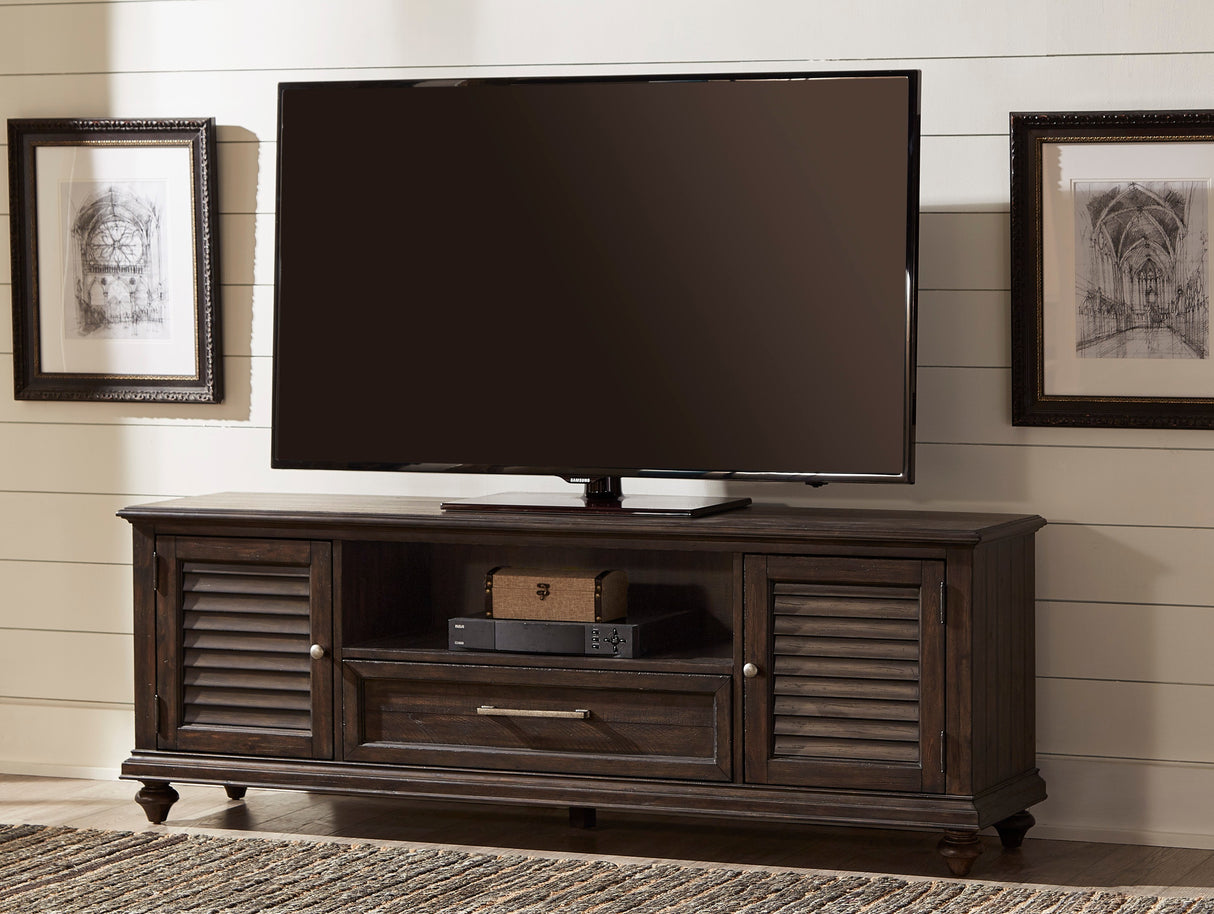 Cardano Driftwood Charcoal 72" TV Stand