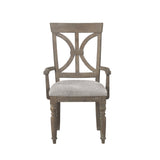 Cardano Driftwood Brown Dining Arm Chair