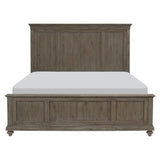 Cardano Driftwood Light Brown Eastern King Bed