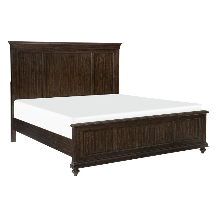 Cardano Driftwood Charcoal Eastern King Bed