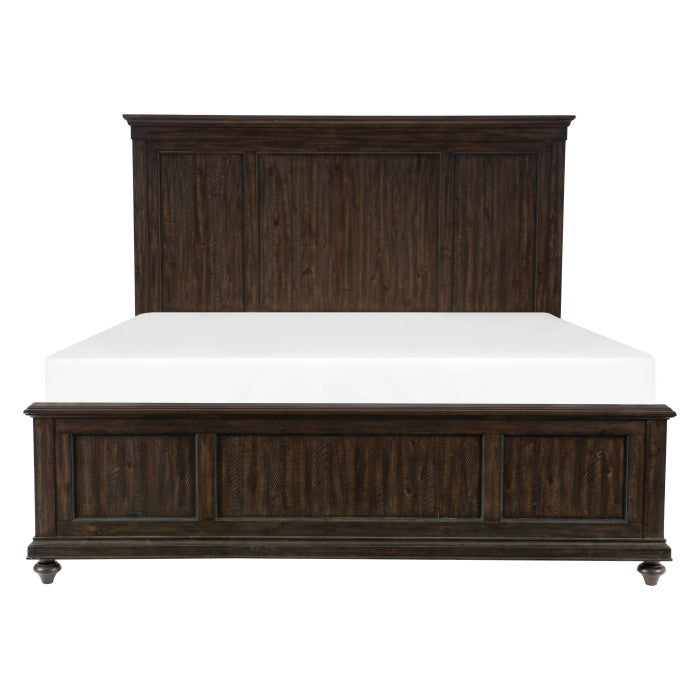 Cardano Driftwood Charcoal Eastern King Bed