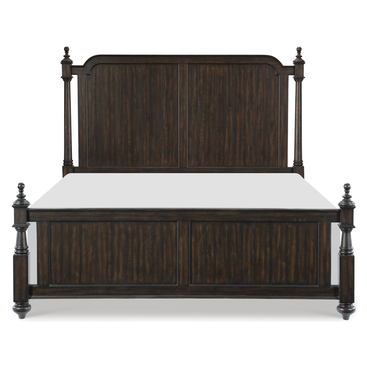 Cardano Driftwood Charcoal Eastern King Bed