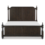 Cardano Driftwood Charcoal Queen Bed