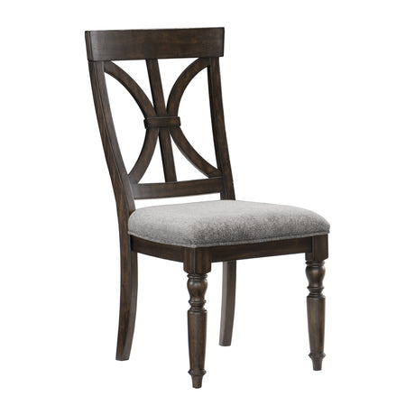 Cardano Driftwood Charcoal Side Chair